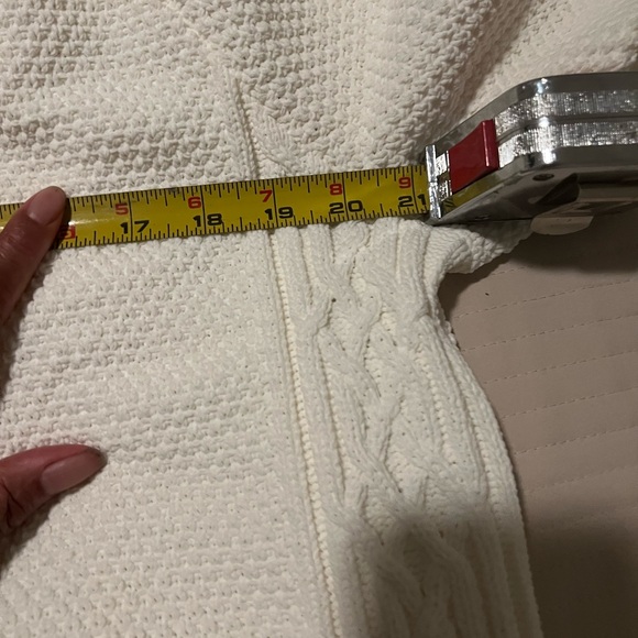 NWOT Adidas Women's Cream Cardigan with Burgundy Accents - Picture 9 of 15